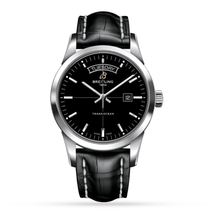 Breitling Transocean Day Date 43mm Mens Watch