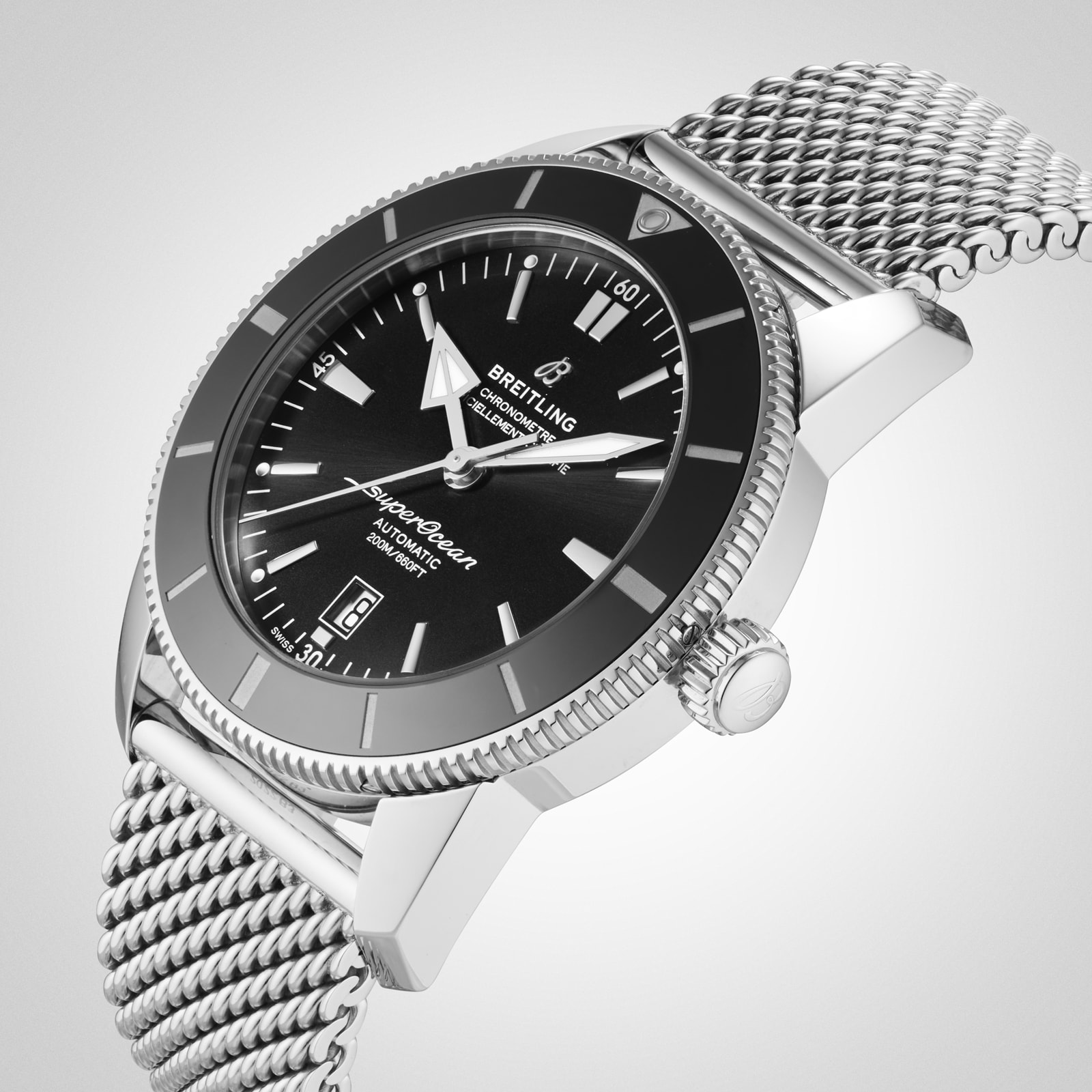 Breitling Superocean Heritage B20 Automatic 46 Stainless Steel Watch Breitling Superocean Heritage B20 Automatic 46 Stainless Steel Watch