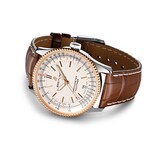 Breitling Navitimer Automatic 38 Stainless Steel & 18k Red Gold Leather Strap