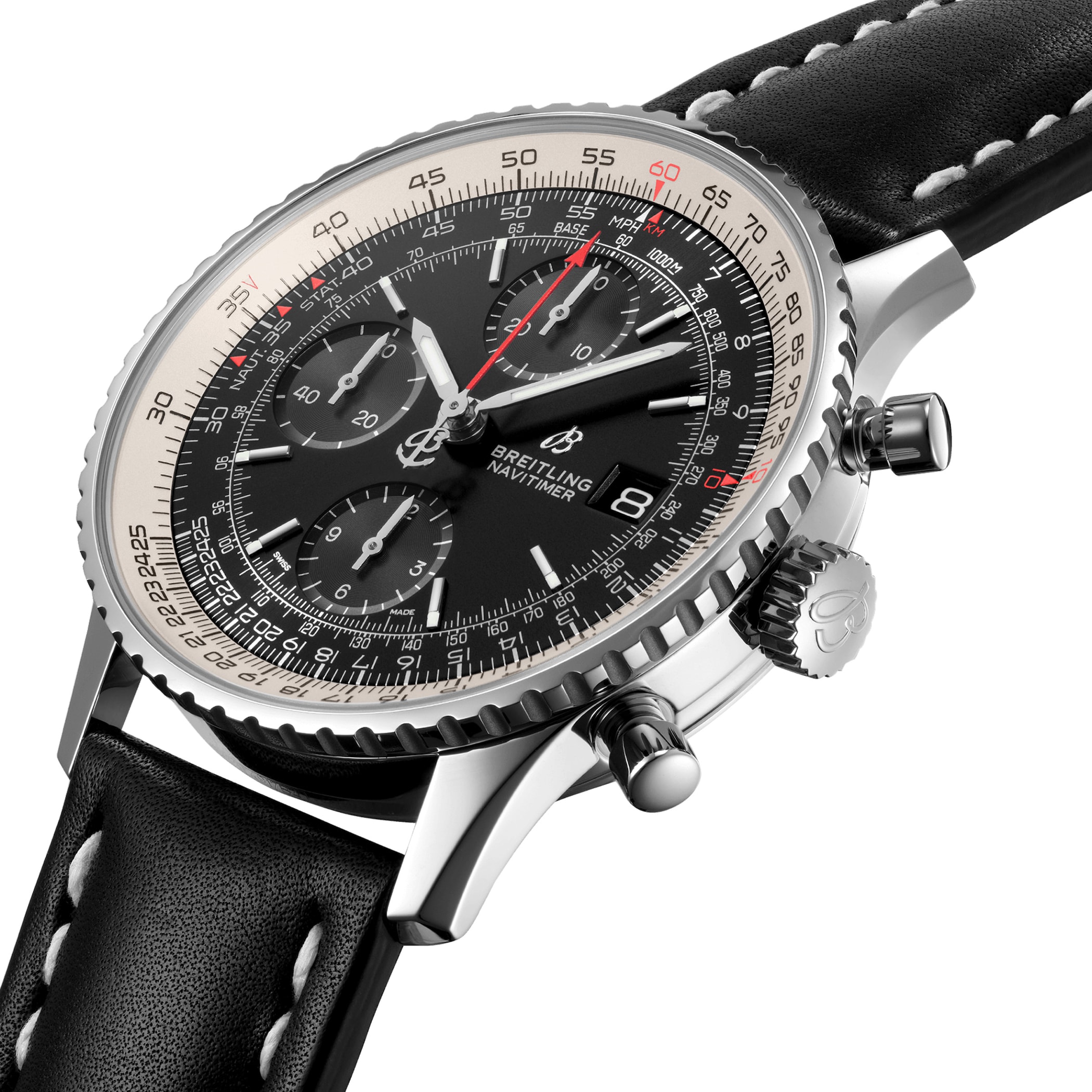 Breitling Navitimer Chronograph 41 Stainless Steel Watch Breitling Navitimer Chronograph 41 Stainless Steel Watch