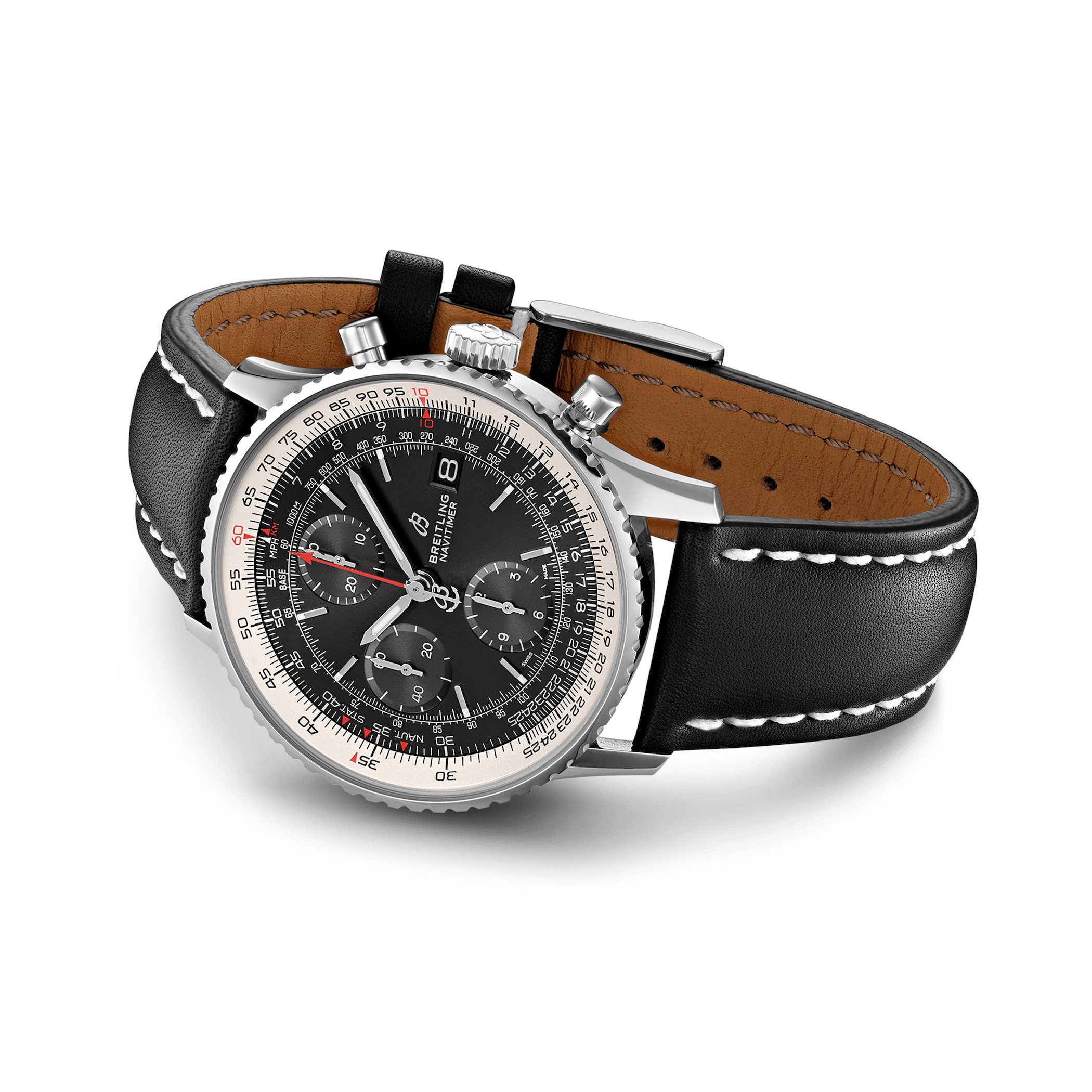 Breitling Navitimer Chronograph 41 Stainless Steel Watch Breitling Navitimer Chronograph 41 Stainless Steel Watch