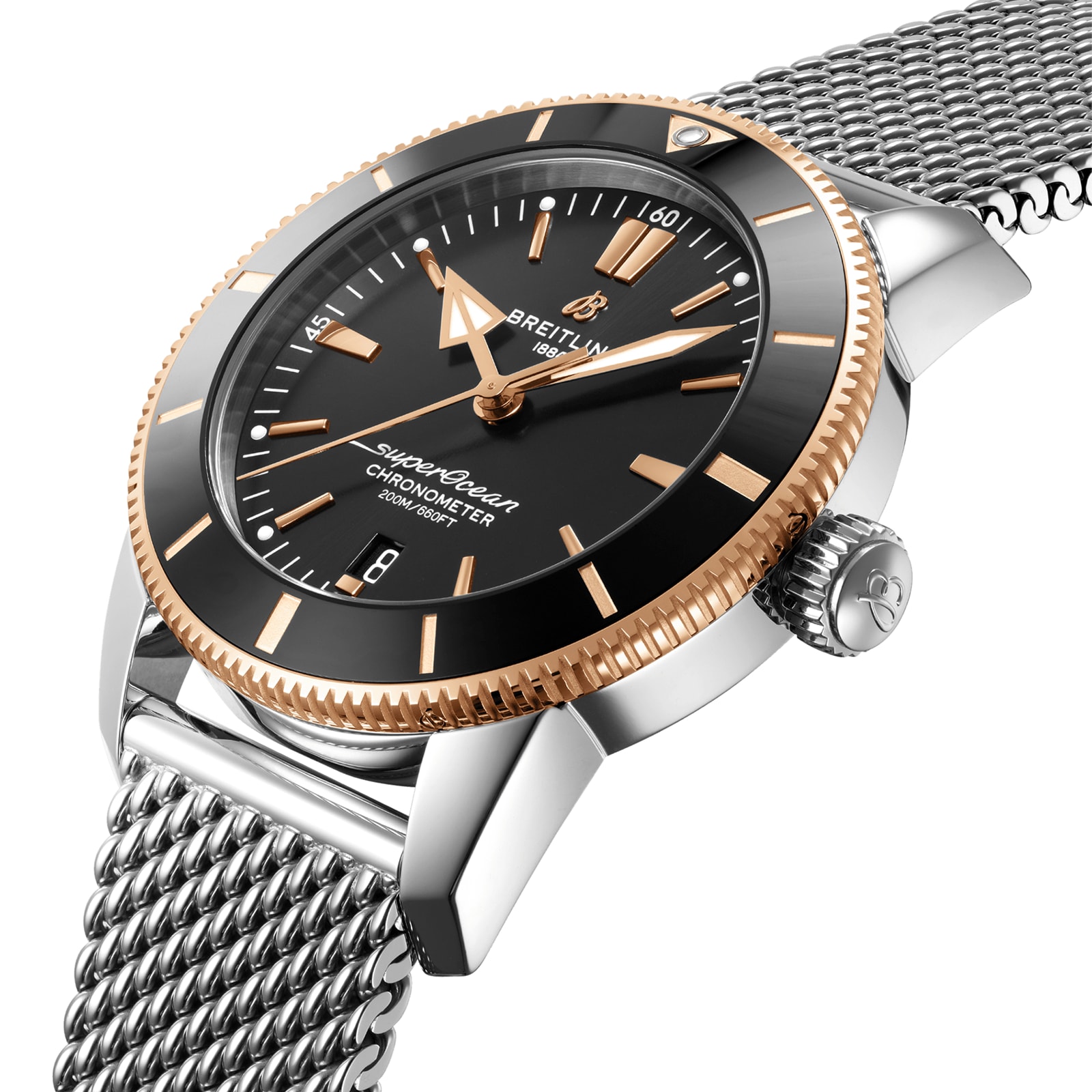 Breitling Superocean Heritage B20 Automatic 44 StainlessSteel Watch Breitling Superocean Heritage B20 Automatic 44 StainlessSteel Watch
