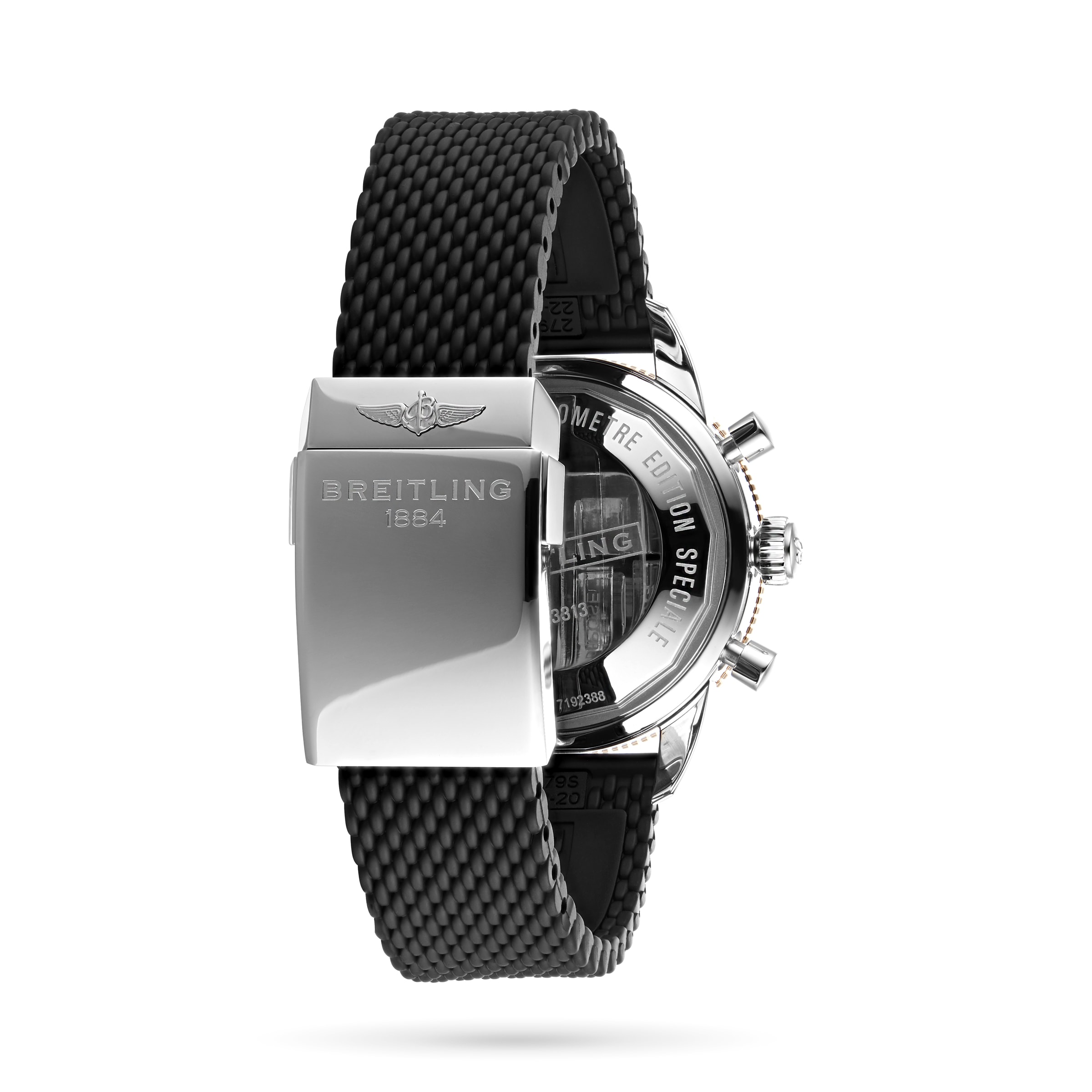 Breitling superocean rubber on sale strap