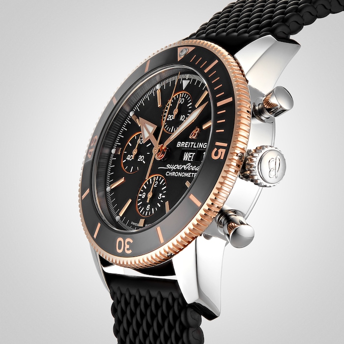 Breitling Superocean Heritage Chronograph 44 Rubber Strap