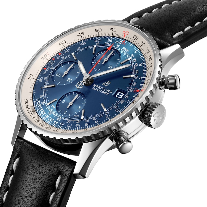 Breitling Navitimer Chronograph 41 Stainless Steel - Blue Watch