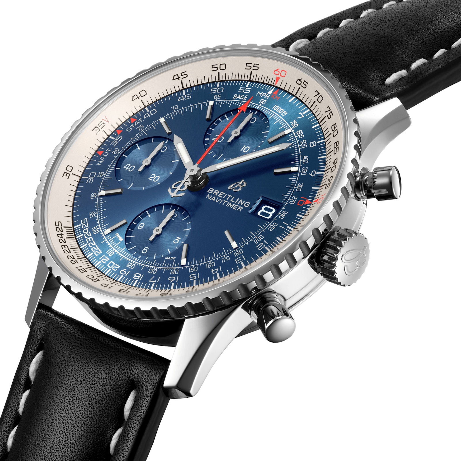 Breitling Navitimer Chronograph 41 Stainless Steel - Blue Watch