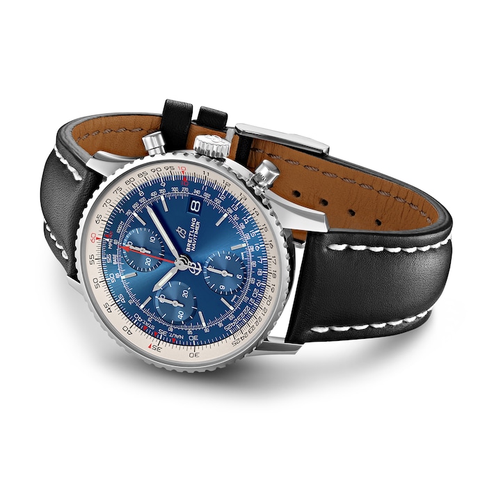 Breitling Navitimer Chronograph 41 Stainless Steel - Blue Watch