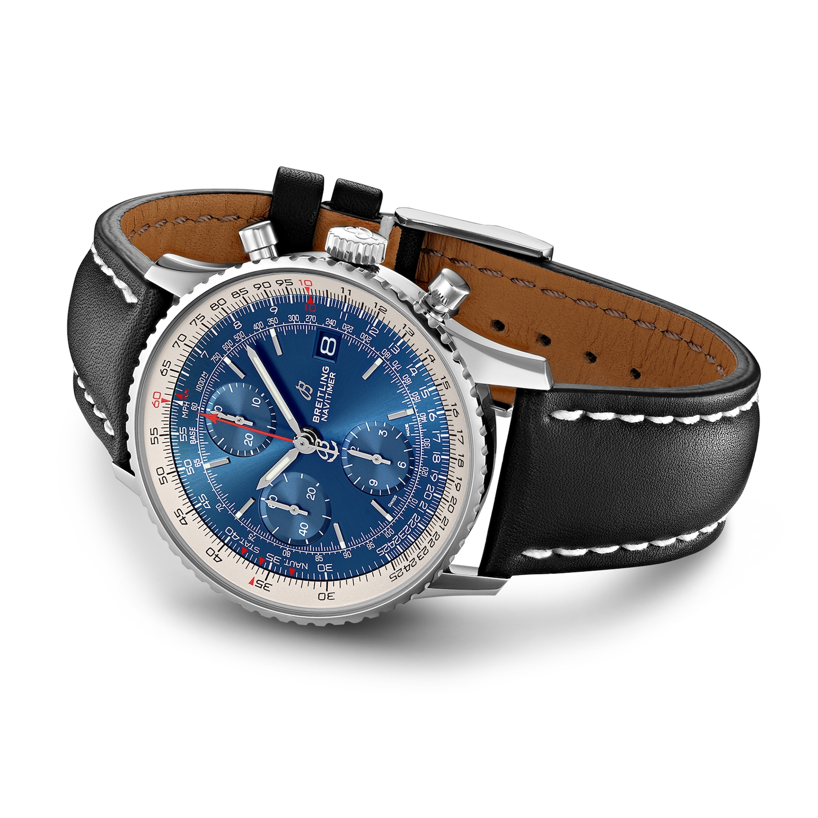 Breitling Navitimer Chronograph 41 Stainless Steel - Blue Watch