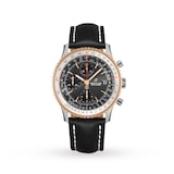 Breitling Navitimer 41 Chronograph Leather Strap Watch