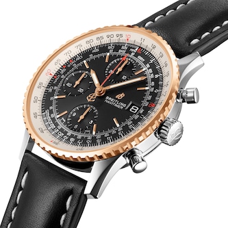 Breitling Navitimer 41 Chronograph Leather Strap Watch Breitling Navitimer 41 Chronograph Leather Strap Watch