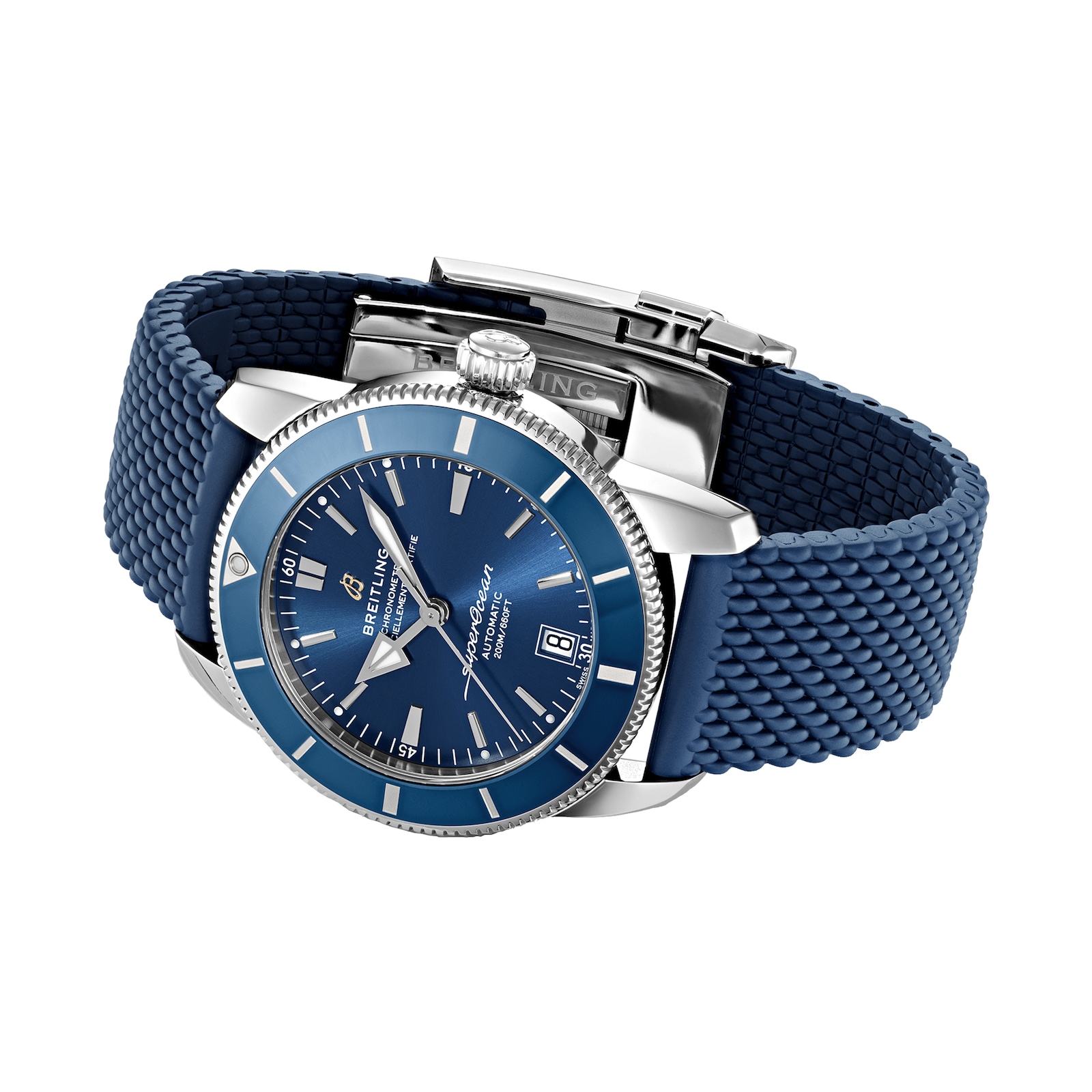 Breitling Superocean Heritage B20 Automatic 42 Rubber Strap ...
