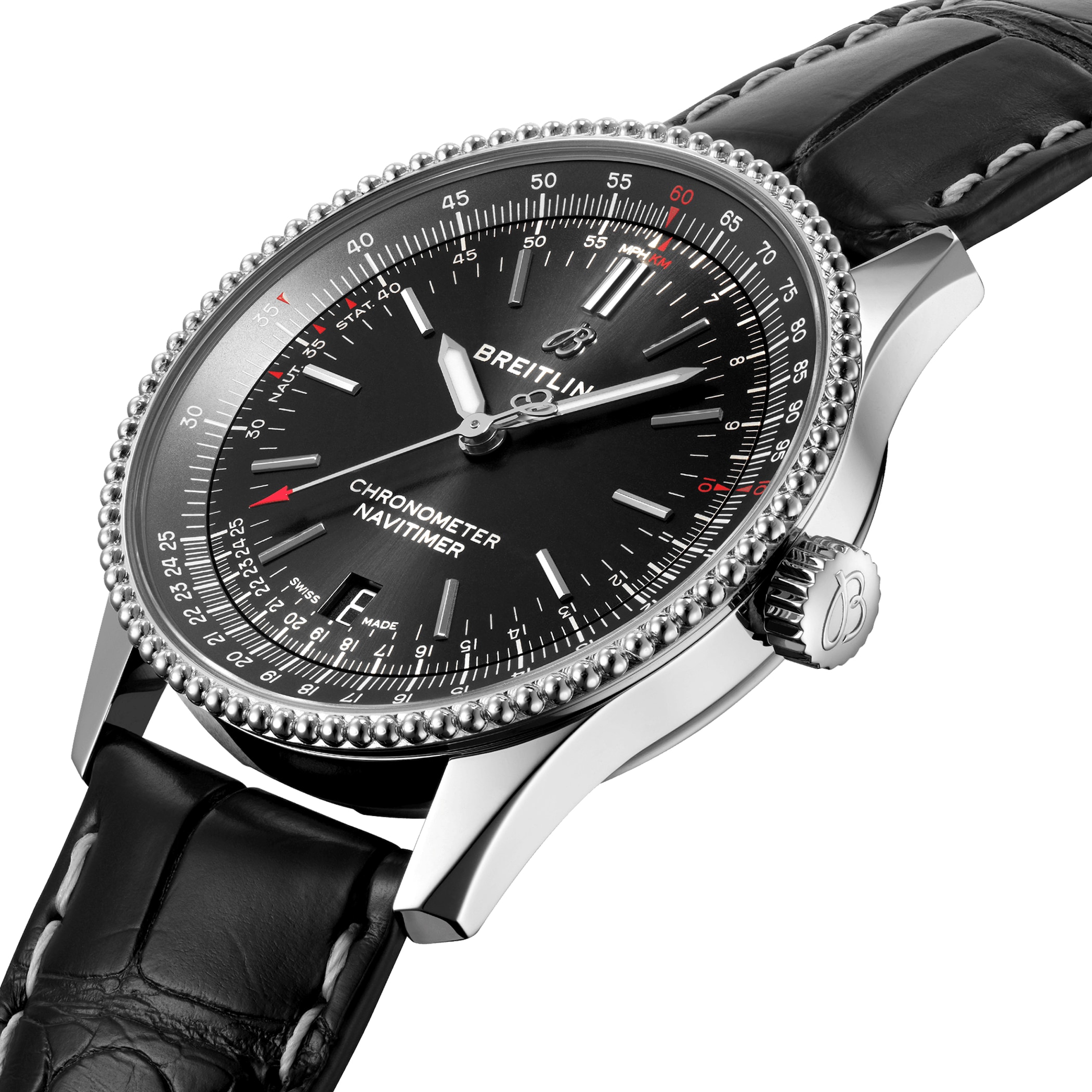 Breitling Navitimer Automatic 38 Stainless Steel Watch Breitling Navitimer Automatic 38 Stainless Steel Watch