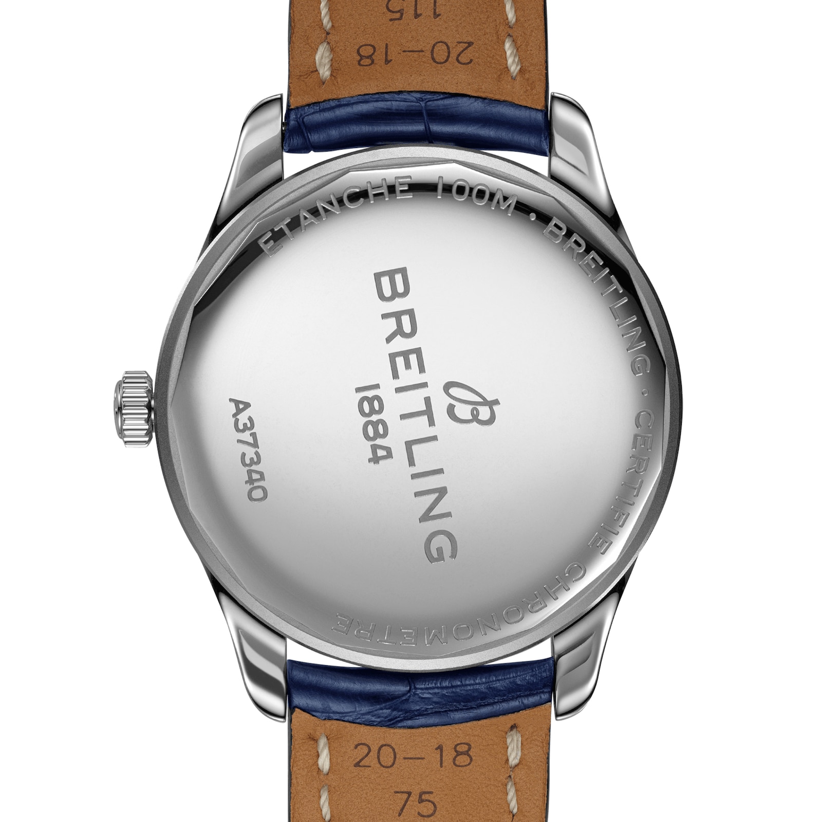 Breitling Premier Automatic 40 Leather Strap Watch