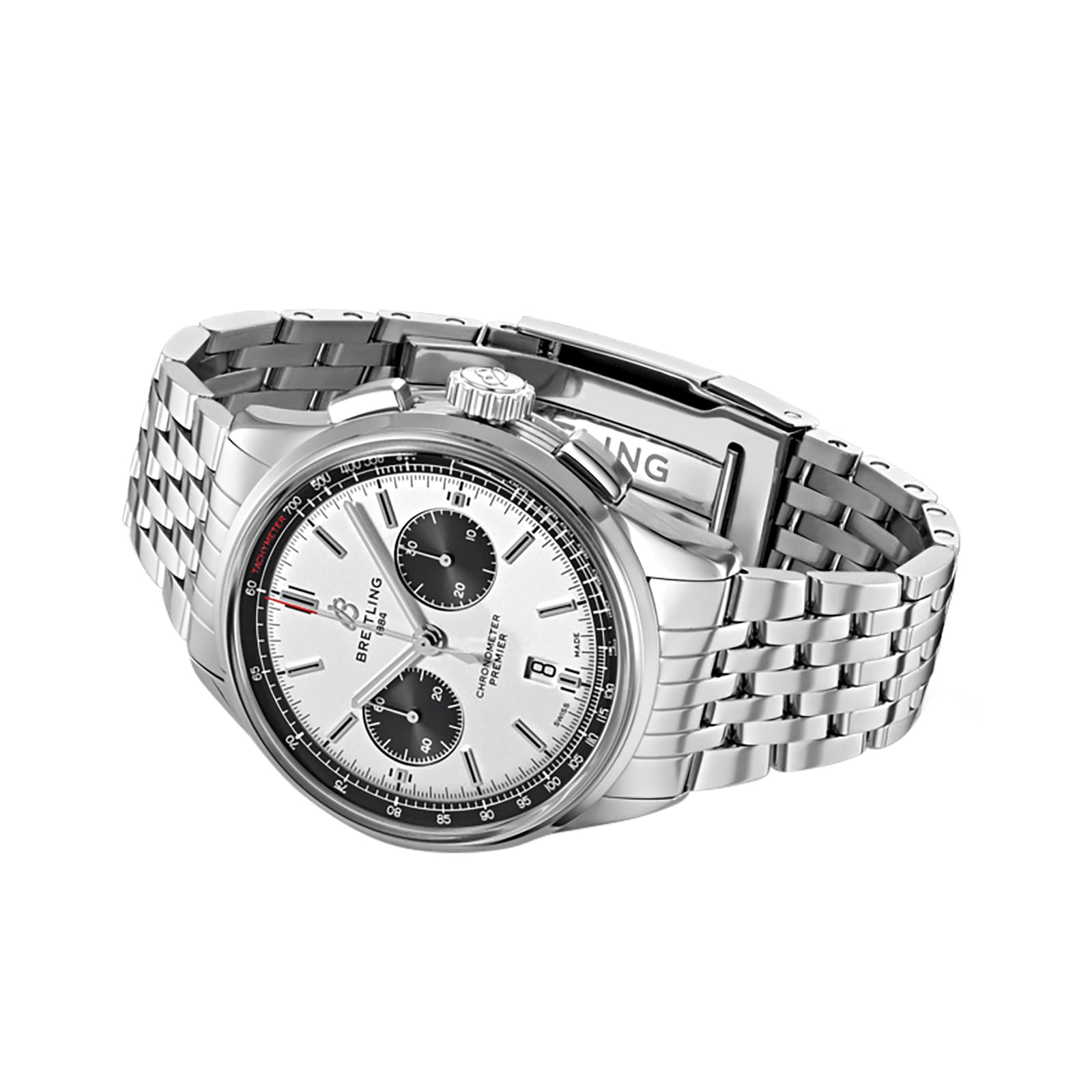 Breitling Premier B01 Chronograph 42 Stainless Steel Watch ...