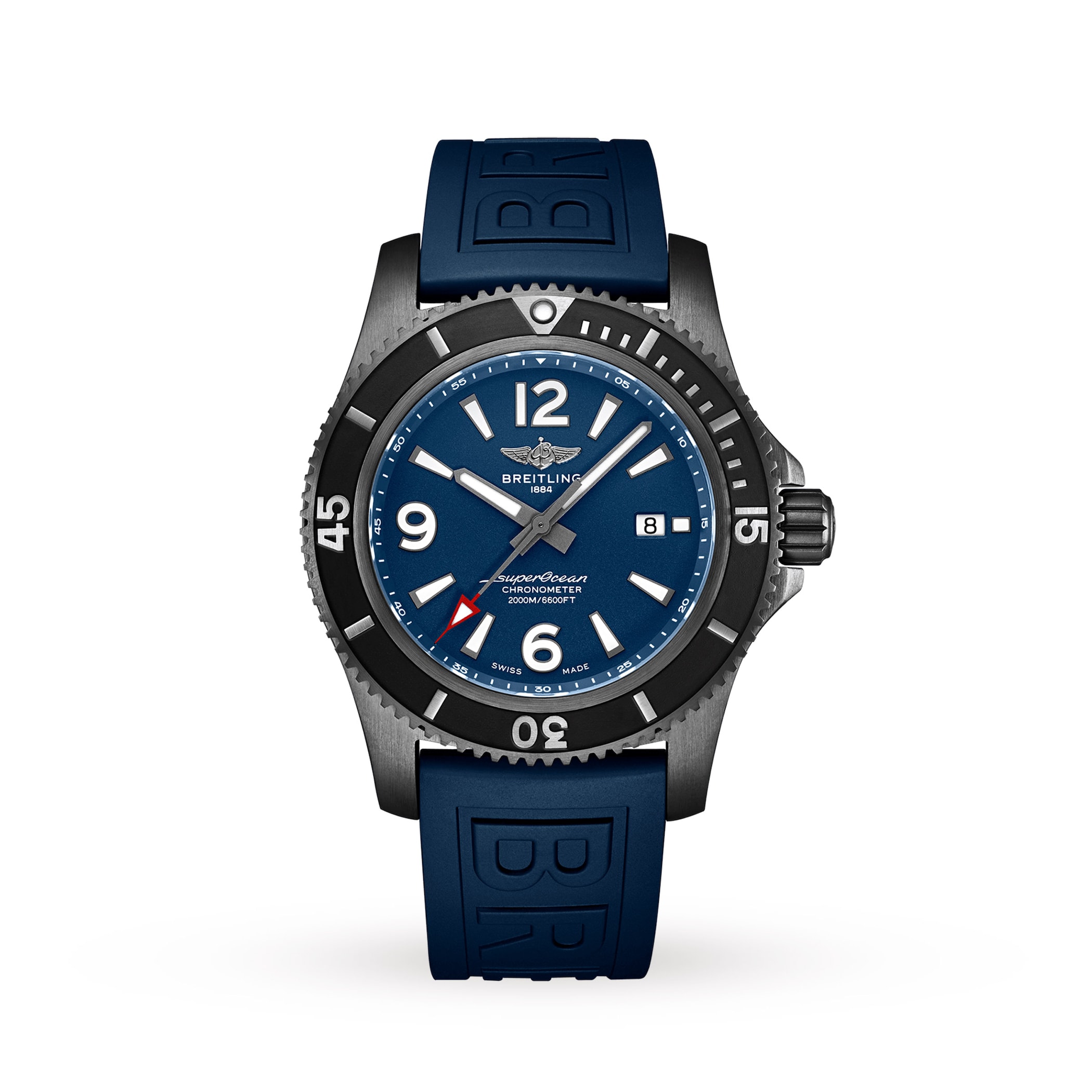 Breitling Superocean Automatic 46 Stainless Steel DLC Watch Breitling Superocean Automatic 46 Stainless Steel DLC Watch