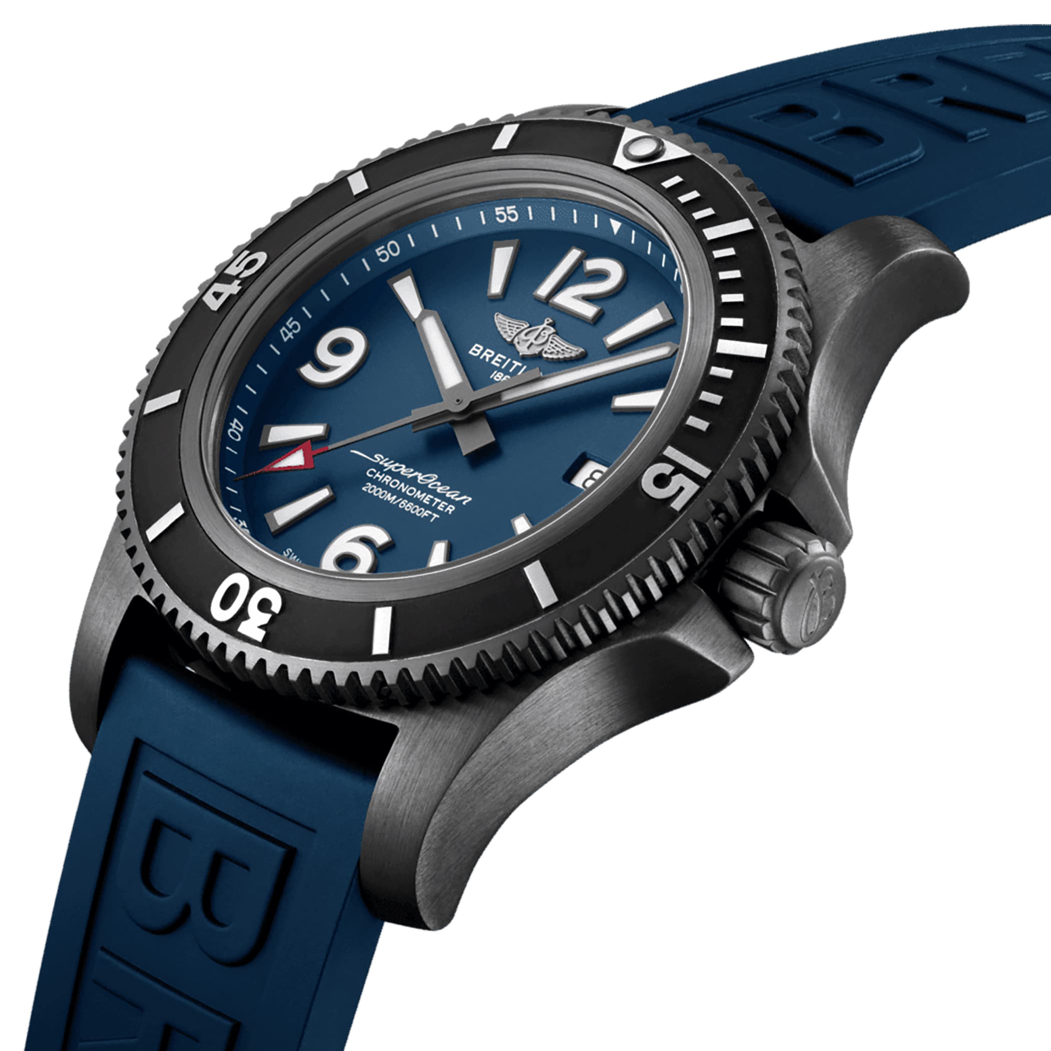 Breitling Superocean Automatic 46 Stainless Steel DLC Watch Breitling Superocean Automatic 46 Stainless Steel DLC Watch