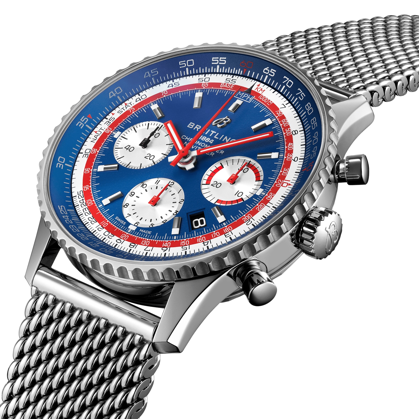 Breitling Navitimer B01 Chronograph 43 Pan Am Watch AB01212B1C1A1