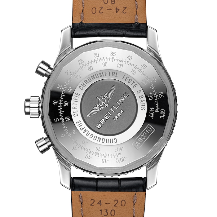 Breitling Navitimer B03 Chronograph Rattrapante 45 Watch AB0311211G1P1 ...