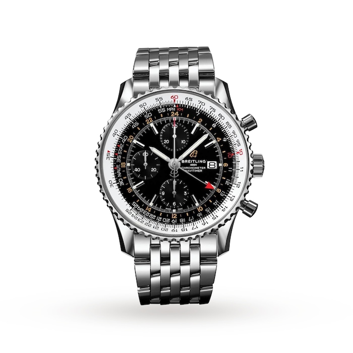 Breitling Navitimer Chronograph GMT 46mm Mens Watch