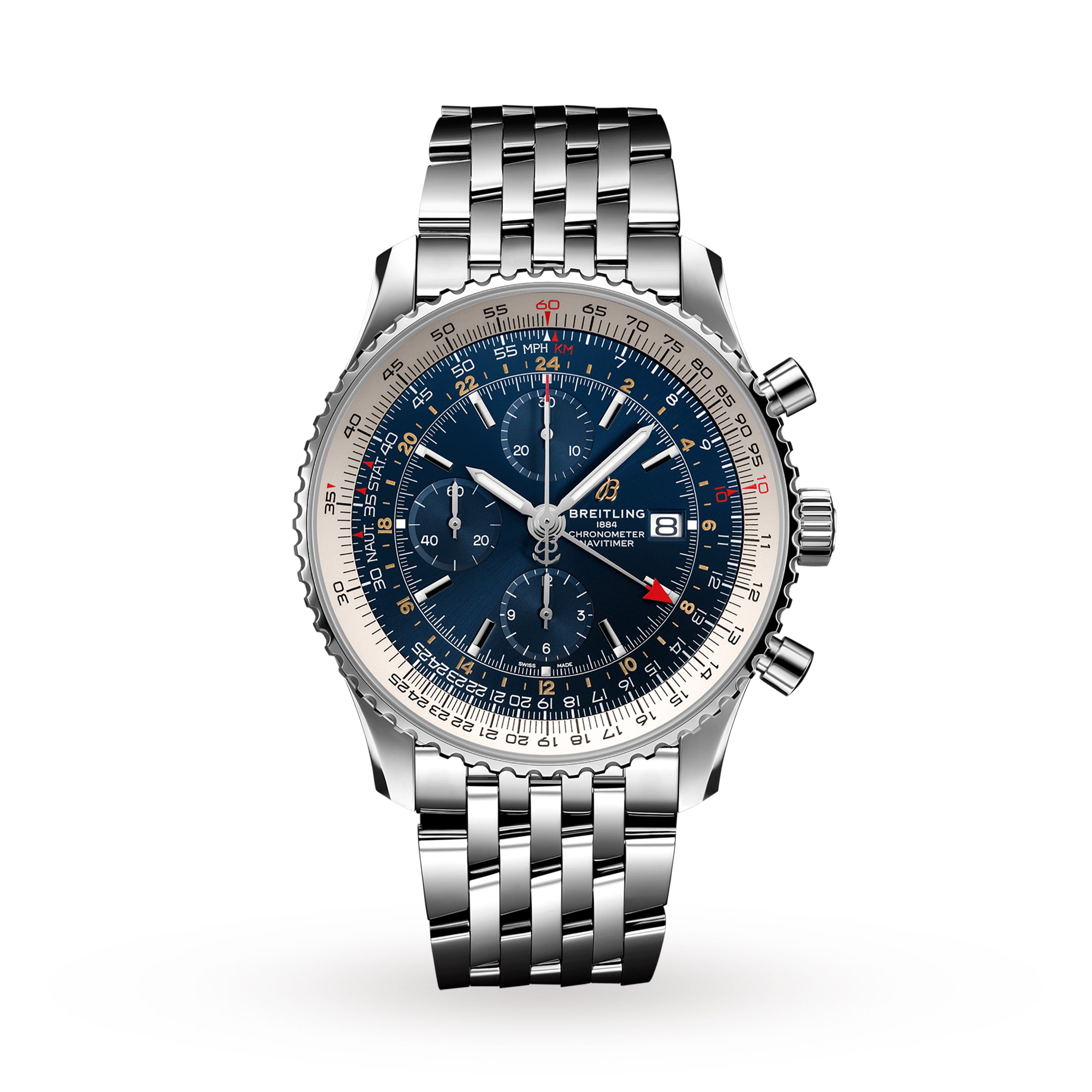 Breitling navitimer 1 chronograph gmt 46 sale