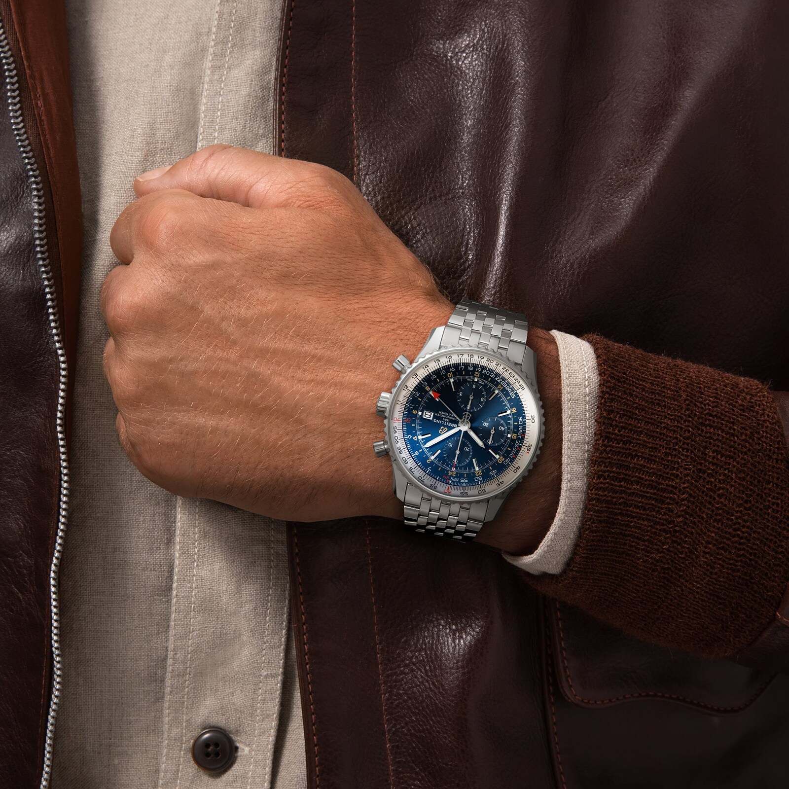 Breitling Navitimer Chronograph GMT 46 Watch