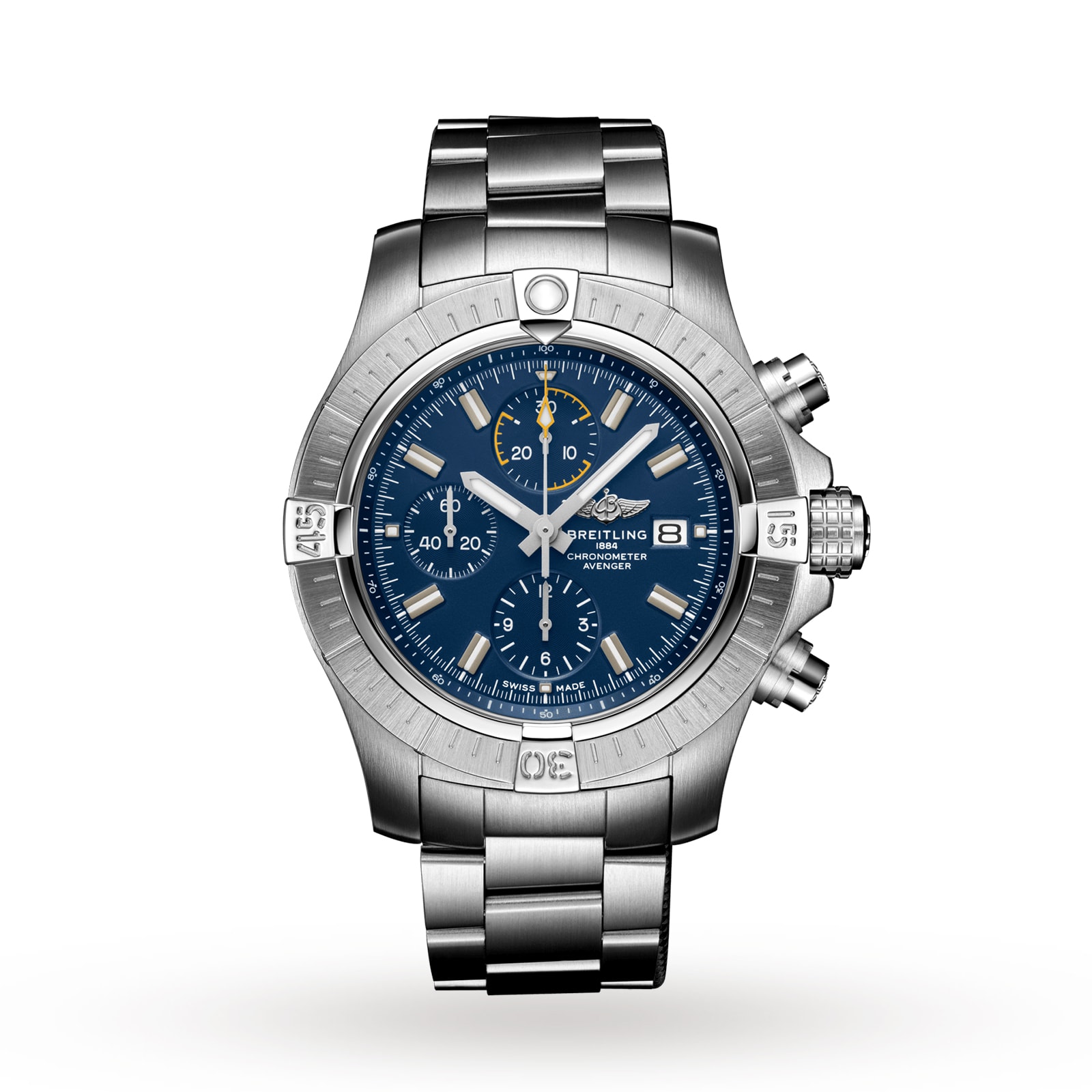 Breitling Avenger Chronograph 45 Stainless Steel Watch Breitling Avenger Chronograph 45 Stainless Steel Watch