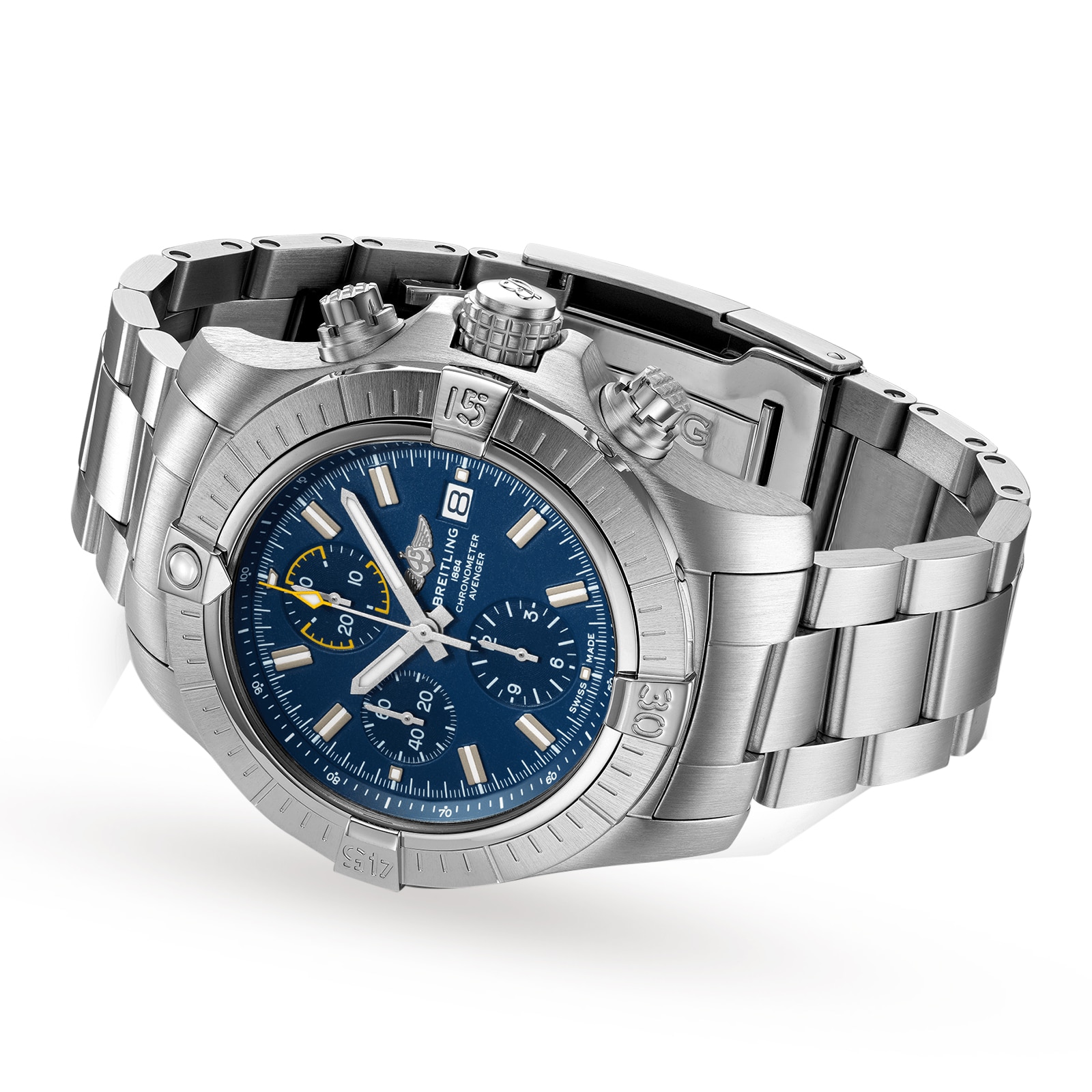 Breitling Avenger Chronograph 45 Stainless Steel Watch Breitling Avenger Chronograph 45 Stainless Steel Watch