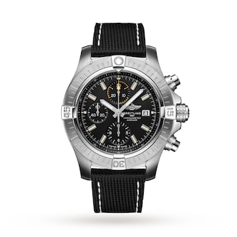 Breitling Avenger Chronograph 45 Leather Strap Watch Breitling Avenger Chronograph 45 Leather Strap Watch