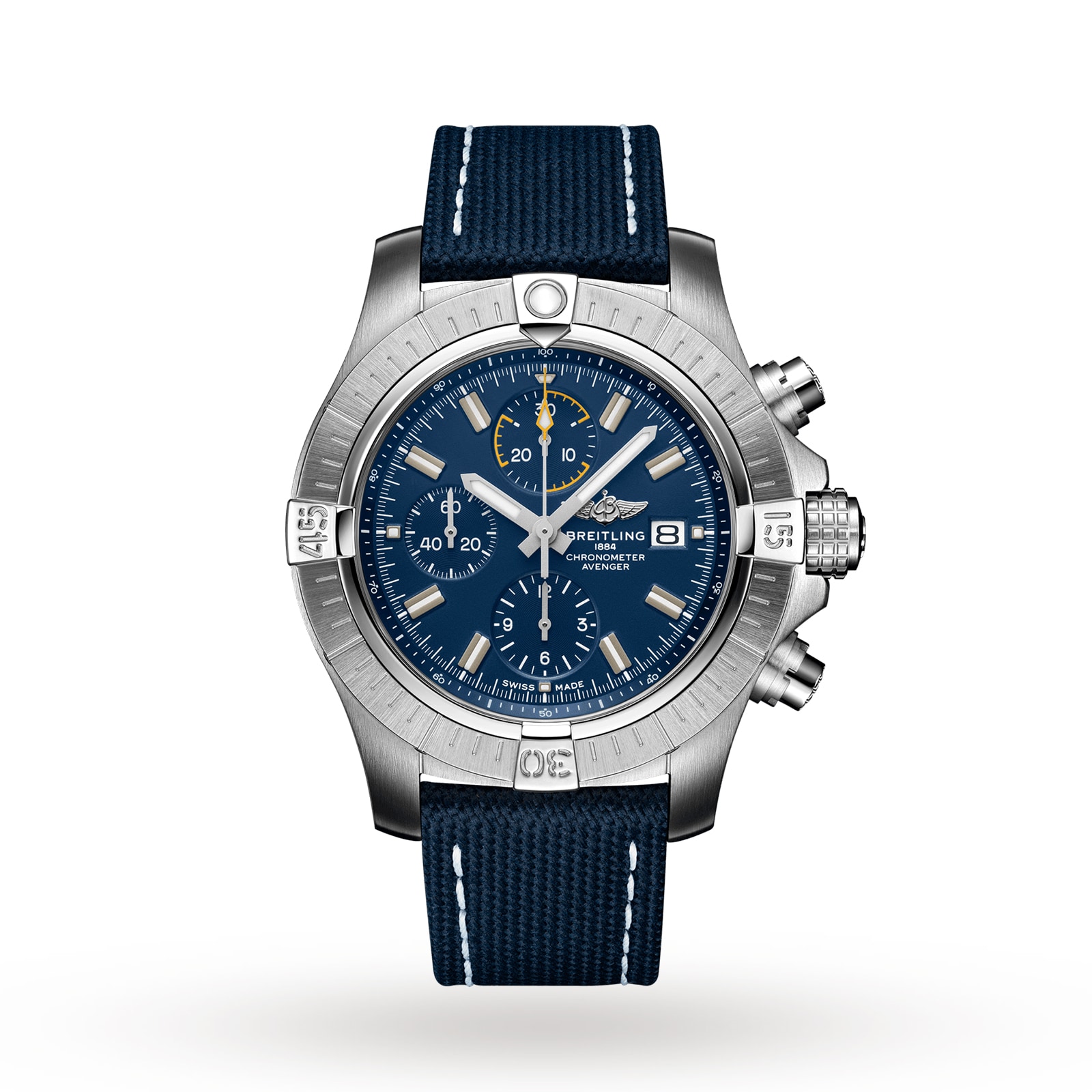Breitling Avenger Chronograph 45 Stainless Steel Watch Breitling Avenger Chronograph 45 Stainless Steel Watch