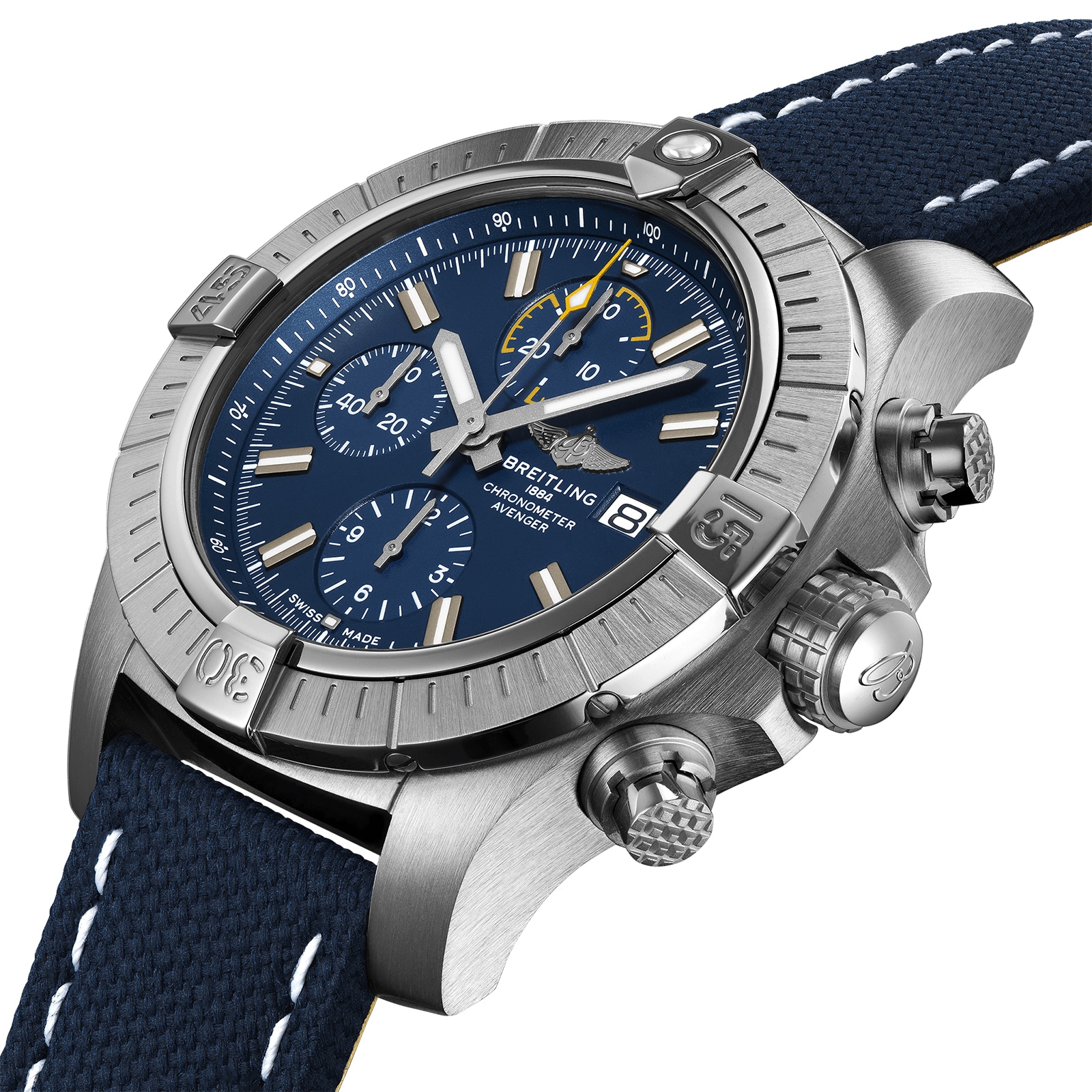 Breitling Avenger Chronograph 45 Stainless Steel Watch Breitling Avenger Chronograph 45 Stainless Steel Watch