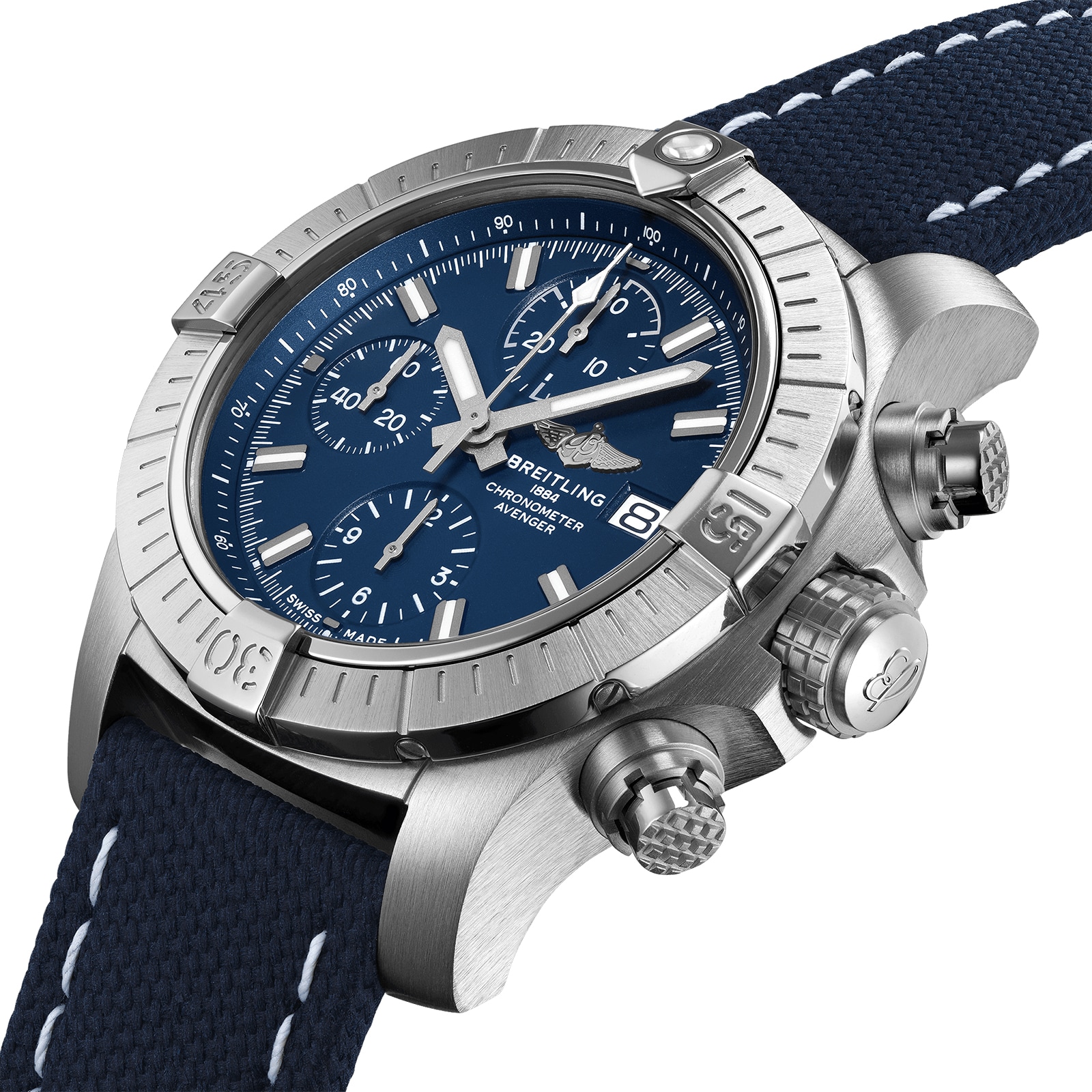 Breitling Avenger Chronograph 43 Stainless Steel Watch