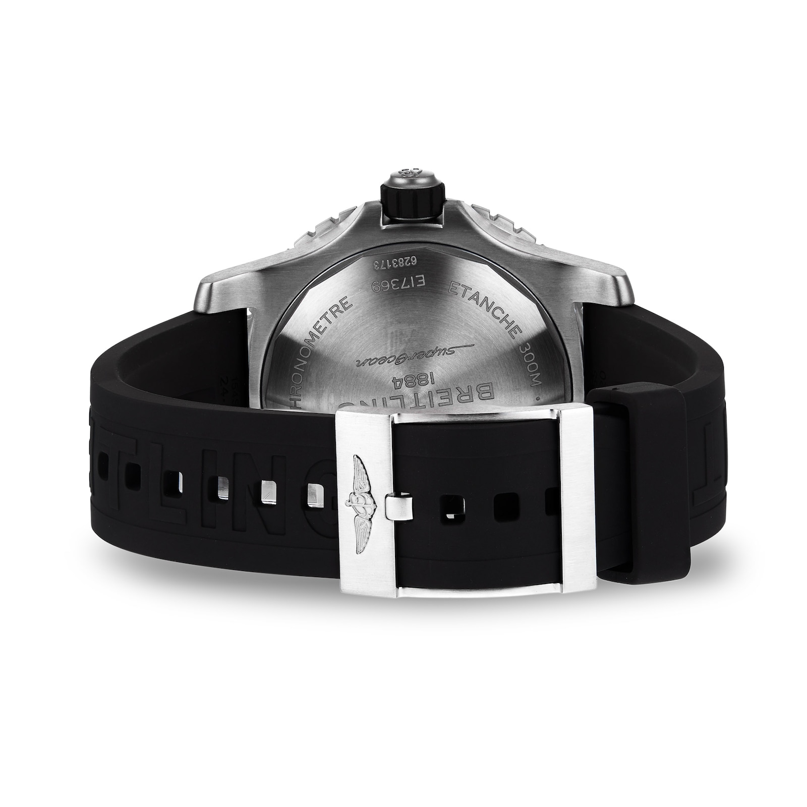 Breitling Superocean Automatic 48 Rubber Strap Watch