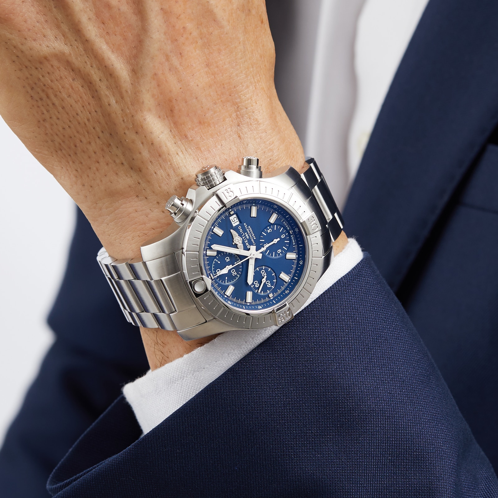 Breitling Avenger Chronograph 43 Stainless Steel Watch