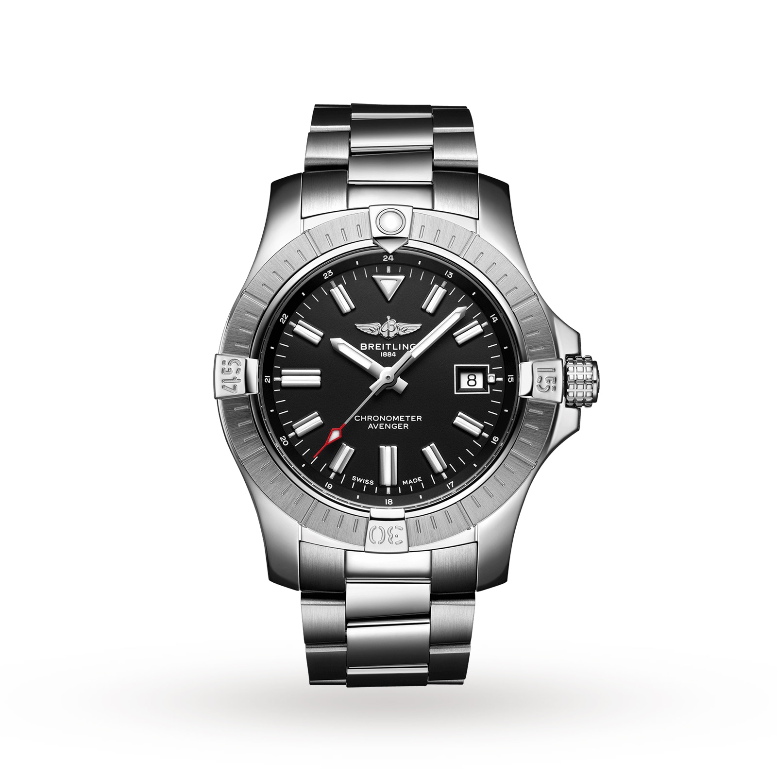 Breitling Avenger Automatic 43 Stainless Steel Watch Breitling Avenger Automatic 43 Stainless Steel Watch