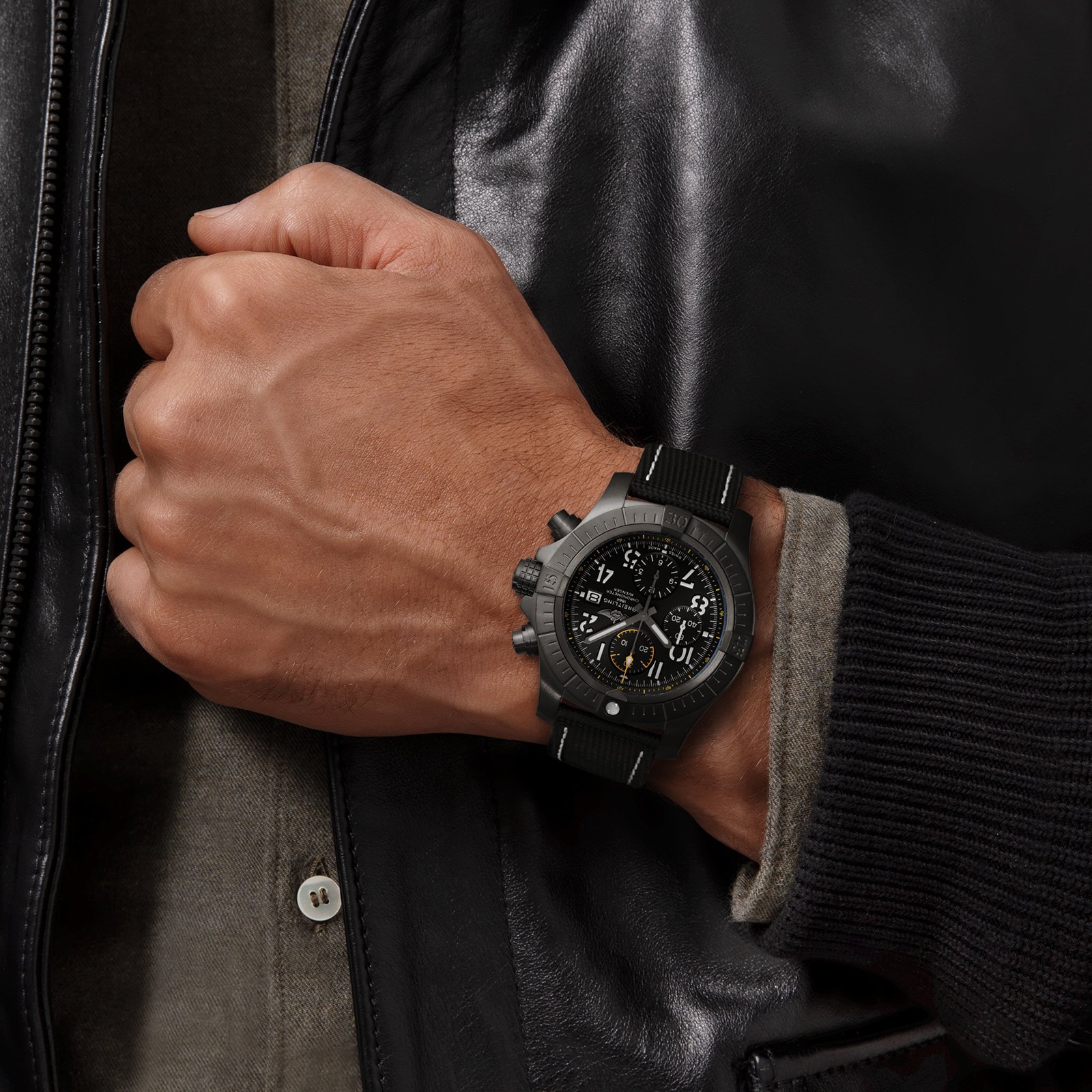 Breitling Avenger Chronograph 45 Night Mission Watch Breitling Avenger Chronograph 45 Night Mission Watch