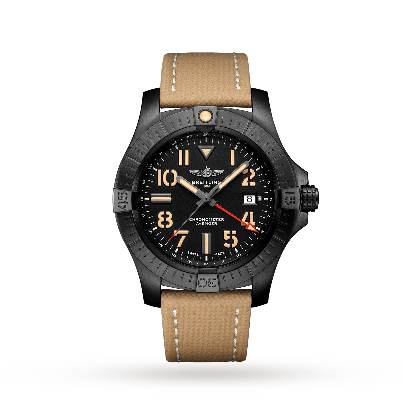 Breitling Avenger Automatic GMT 45 Night Mission Watch