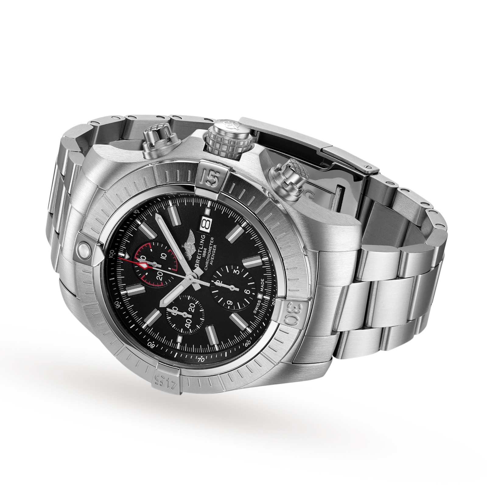 Breitling Super Avenger Chronograph 48 Stainless Steel Watch Breitling Super Avenger Chronograph 48 Stainless Steel Watch