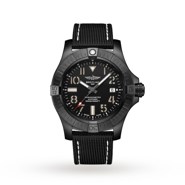 Breitling Avenger Automatic 45 Seawolf Night Mission Watch