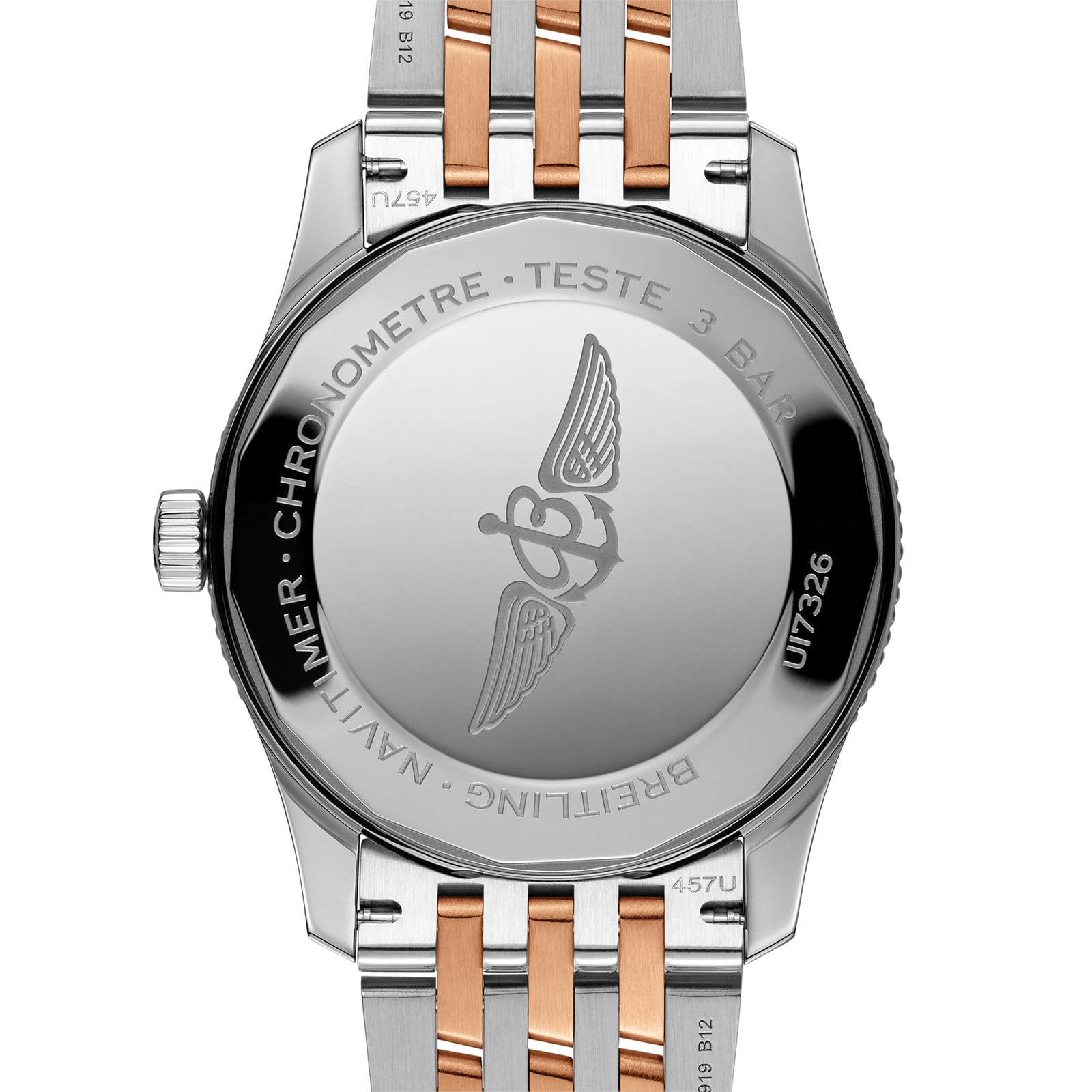 Breitling Navitimer Automatic 41 Stainless Steel & 18k Red Gold Watch