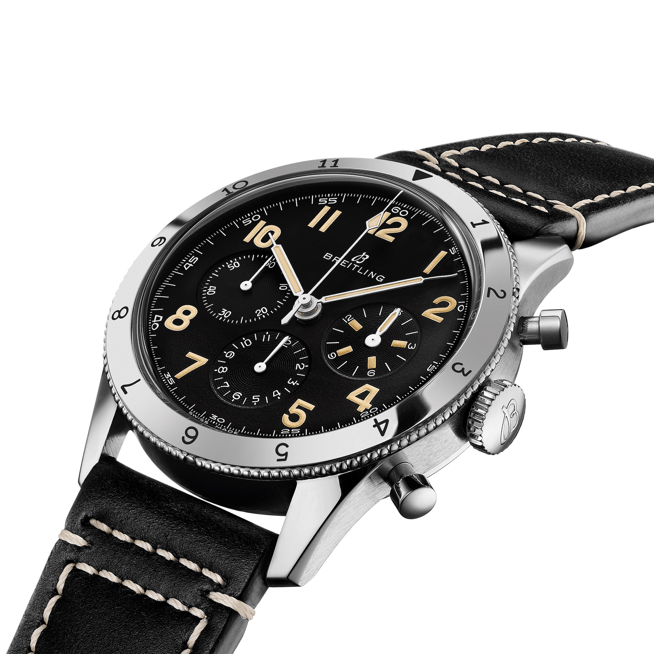 Breitling AVI Ref. 765 1953 Re-Edition Stainless Steel Watch Breitling AVI Ref. 765 1953 Re-Edition Stainless Steel Watch