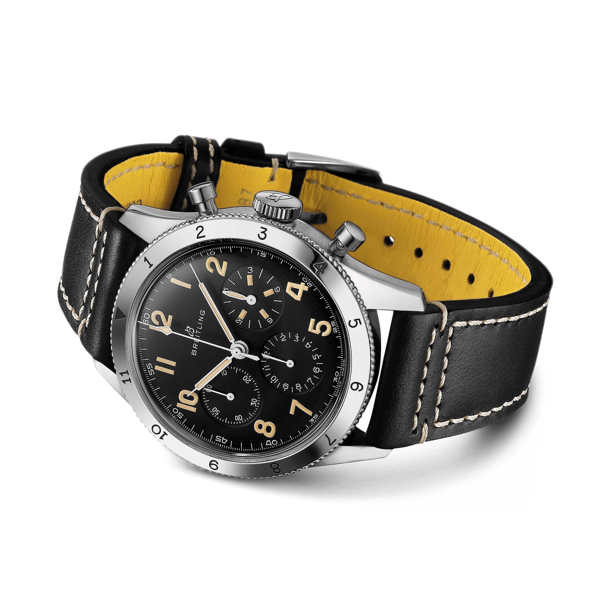 Breitling AVI Ref. 765 1953 Re-Edition Stainless Steel Watch Breitling AVI Ref. 765 1953 Re-Edition Stainless Steel Watch