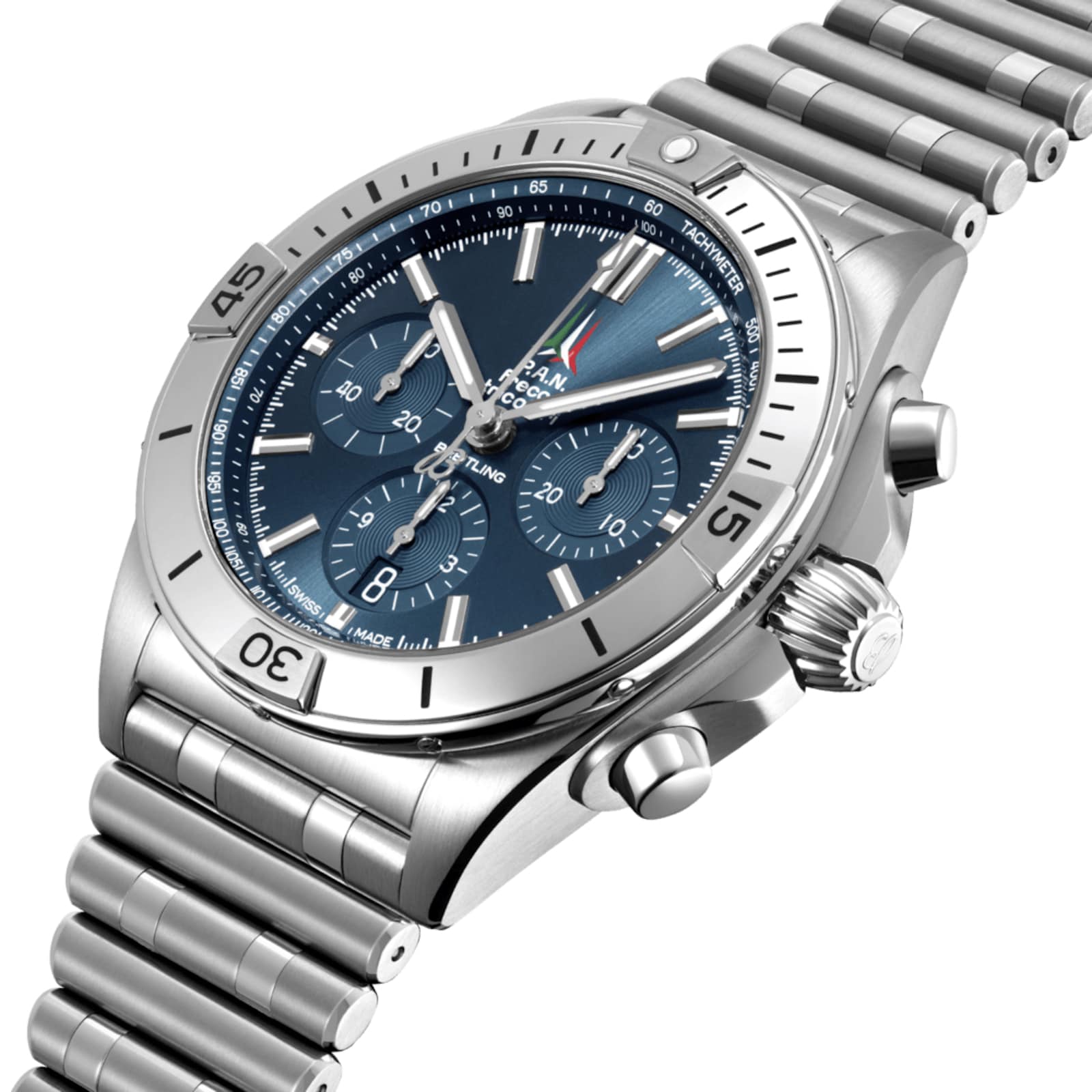 Breitling Chronomat B01 42 Frecce Tricolori Limited Edition Watch ...