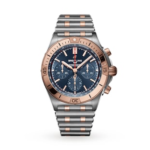 Breitling Chronomat B01 42 Stainless Steel & 18k Red Gold Watch