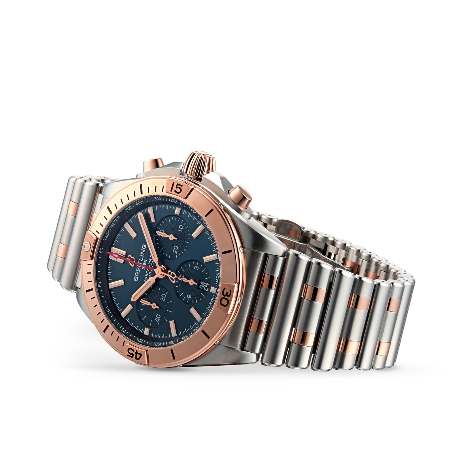 Breitling Chronomat B01 42 Stainless Steel & 18k Red Gold Watch