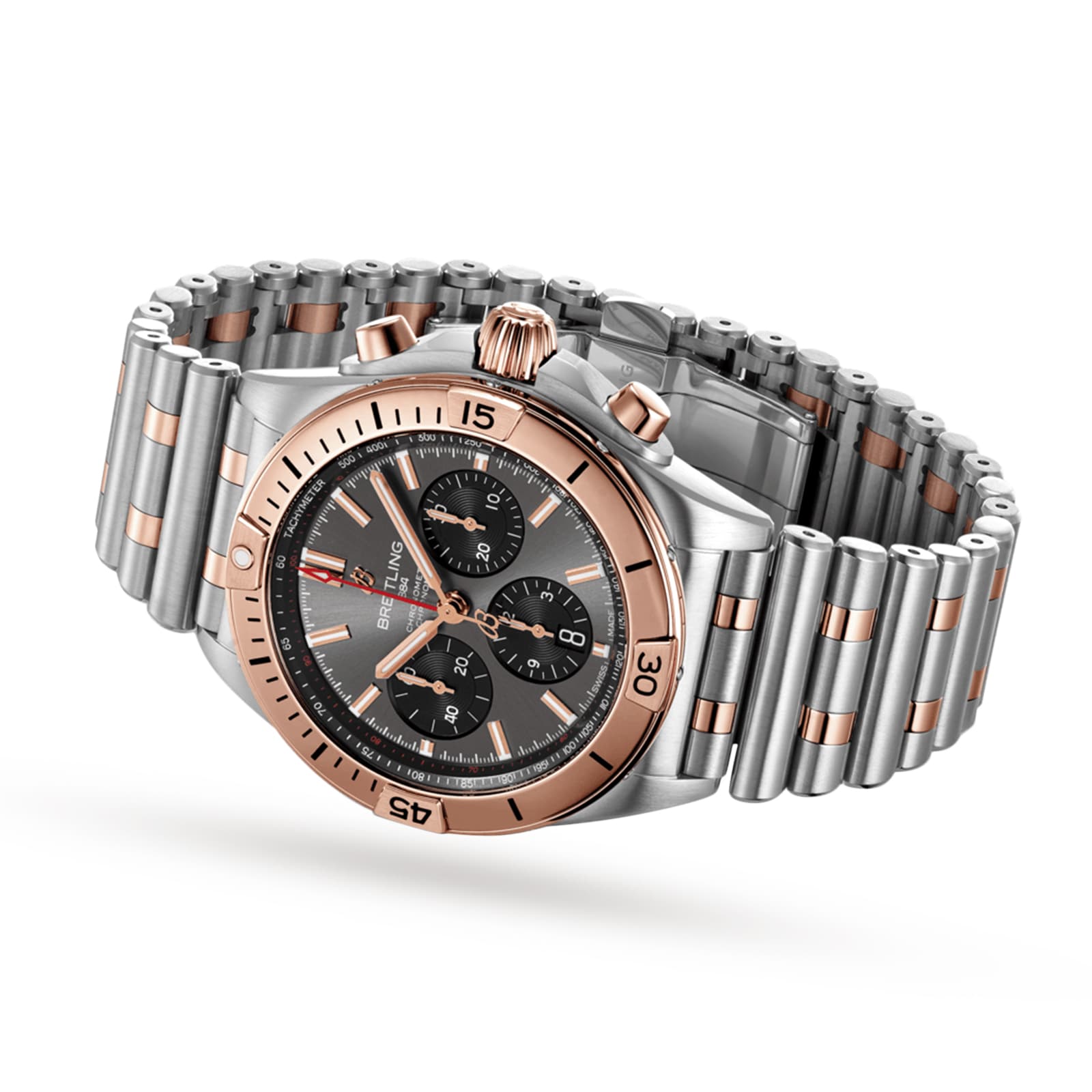 Breitling Chronomat B01 42 Stainless Steel & 18k Red Gold Watch