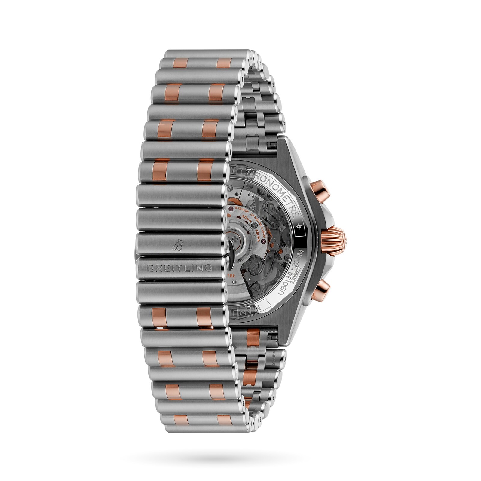 Breitling Chronomat B01 42 Stainless Steel & 18k Red Gold Watch