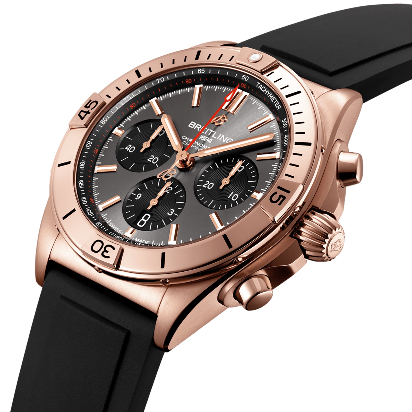 Breitling Chronomat B01 42 18k Red Gold Watch Breitling Chronomat B01 42 18k Red Gold Watch