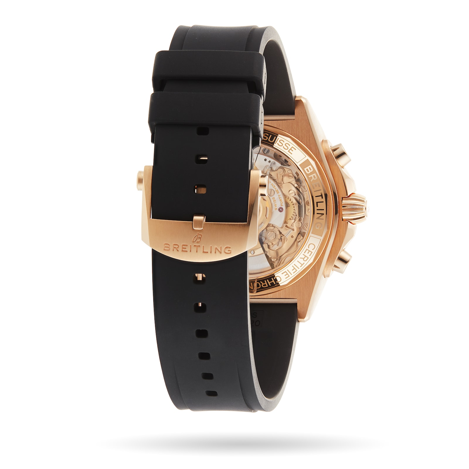 Breitling Chronomat B01 42 18k Red Gold Watch