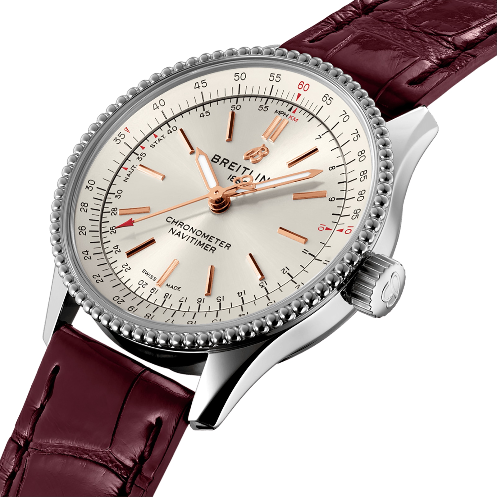 Breitling Navitimer Automatic 35 Stainless Steel Watch Breitling Navitimer Automatic 35 Stainless Steel Watch