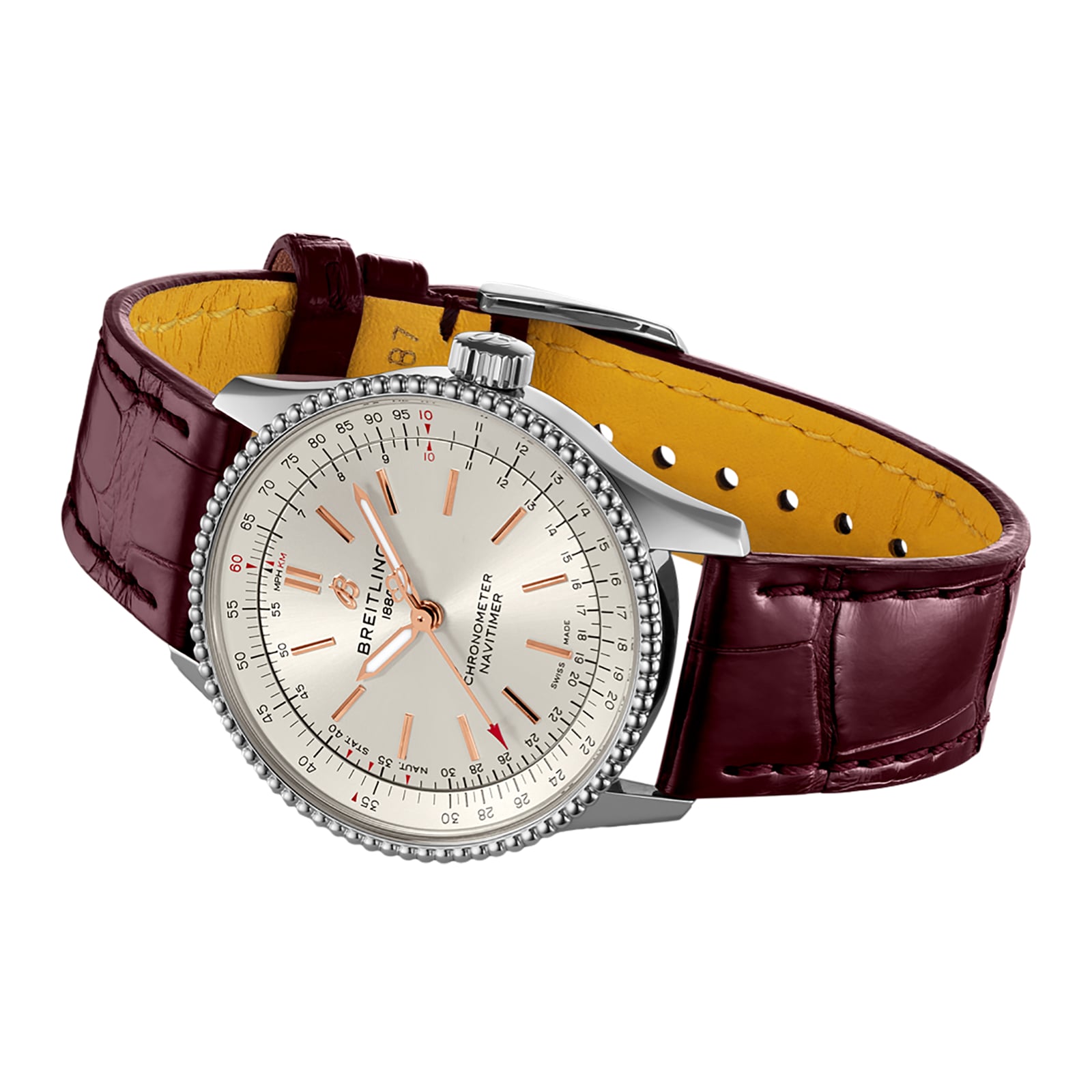 Breitling Navitimer Automatic 35 Stainless Steel Watch Breitling Navitimer Automatic 35 Stainless Steel Watch